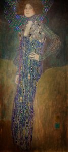 Portrait of Emilie Flöge by Gustav Klimt